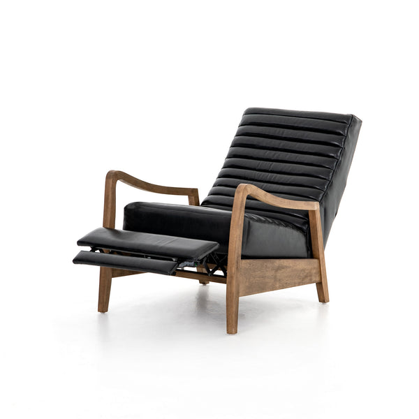 Chance Recliner In Dakota Black