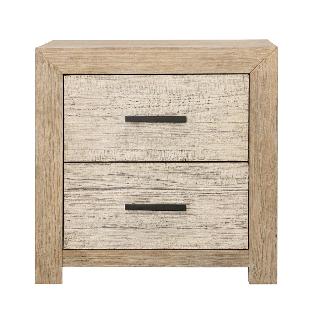 Hampton Nightstand Double Drawer