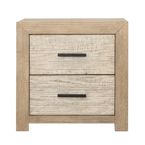 Hampton Nightstand Double Drawer