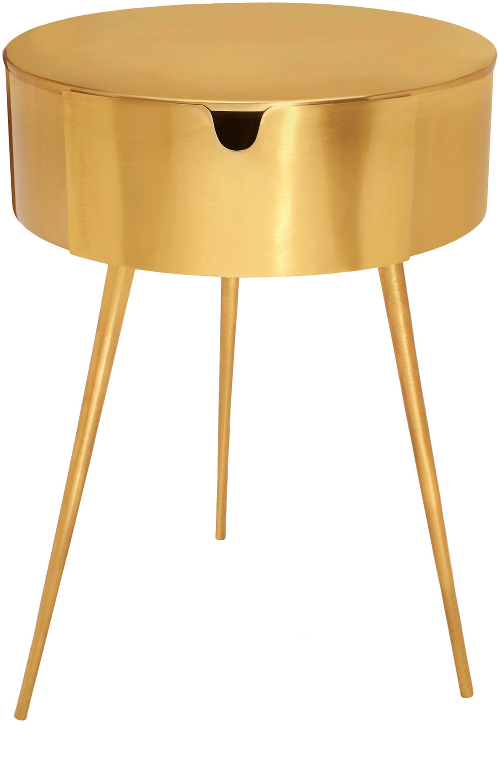 Bennie Night Stand In Gold