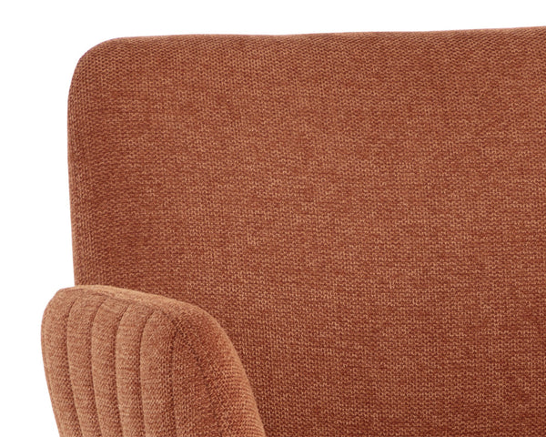 LUCANO DINING ARMCHAIR - BELFAST RUST