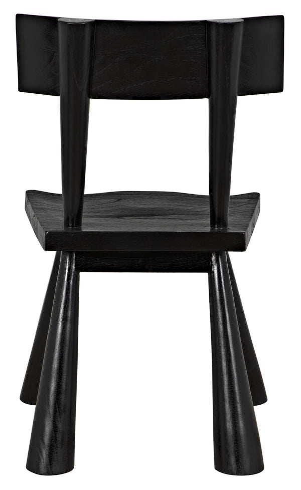 Gilbert Sungkai/Mindi Chair in Charcoal Black