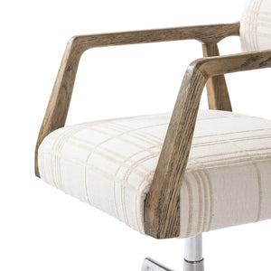 Tyler Desk Chair - Sheffield Ivory