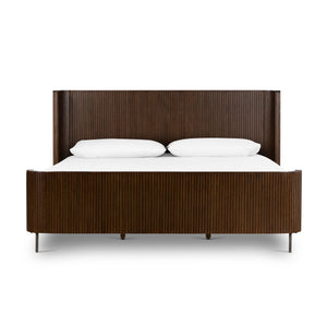 Fletcher Bed In Terra Brown Oak In King
