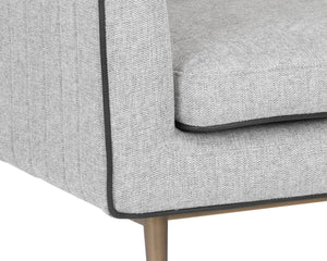 BATAVIA ARMCHAIR - BELFAST HEATHER GREY