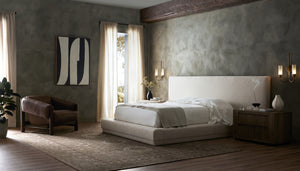 Martina Extra Wide King Bed in Bergamo