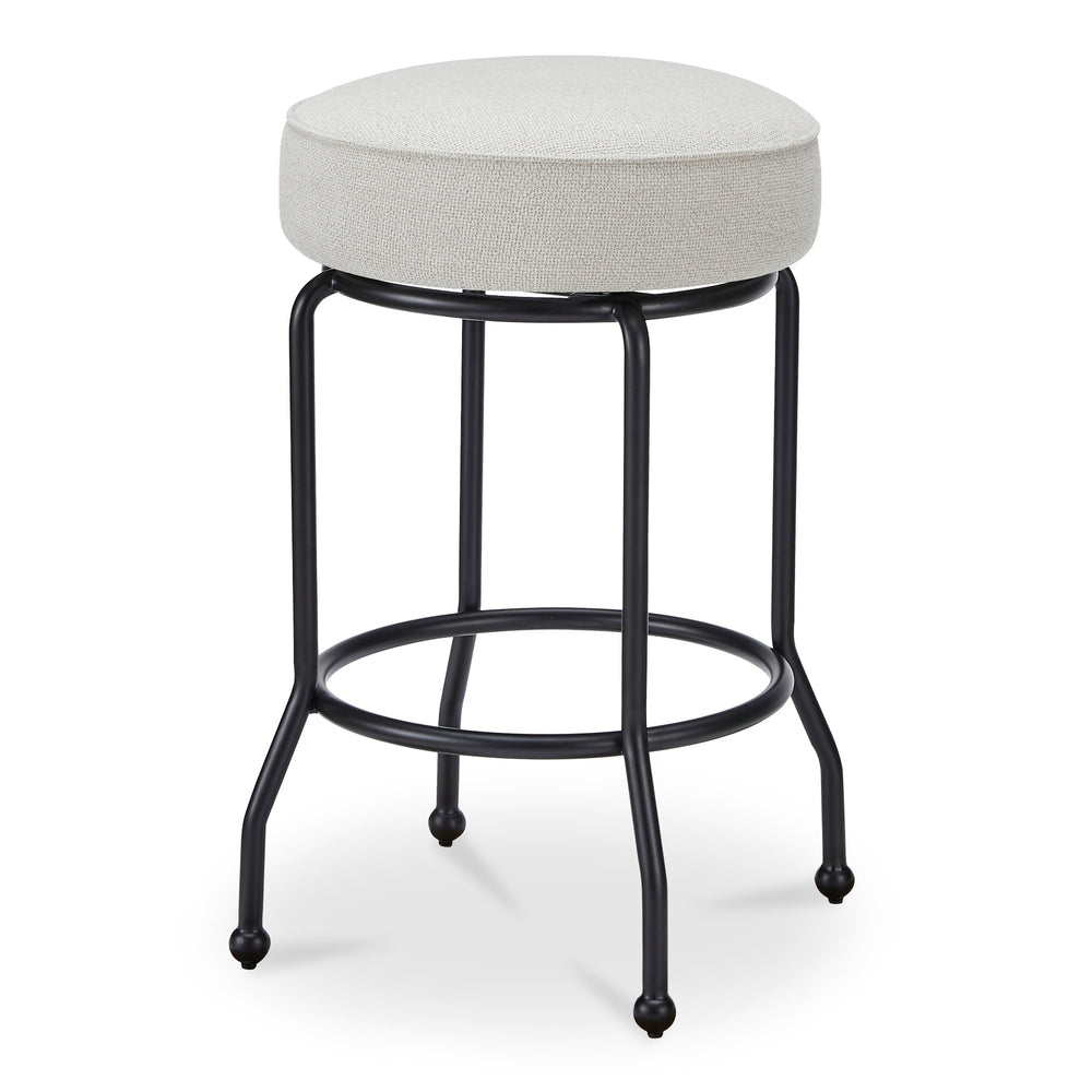 Moe's Kelsey Swivel Counter Stool Beige