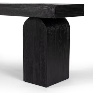 Keane Console Table In Black Elm