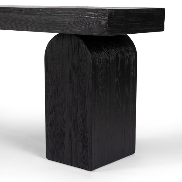 Keane Console Table In Black Elm