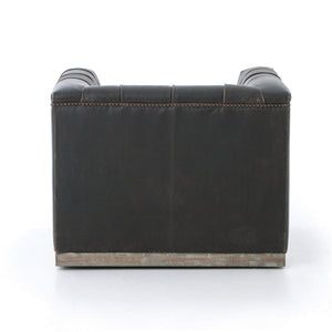 MAXX SWIVEL CHAIR-DESTROYED BLACK