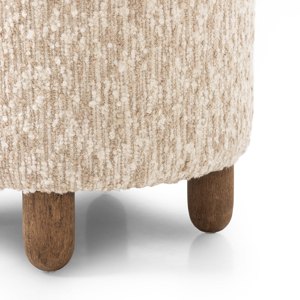 Aniston Ottoman - Solema Cream