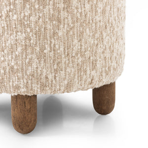 Aniston Ottoman - Solema Cream