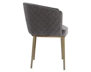 Cornella Dining Chair - Blush Grey