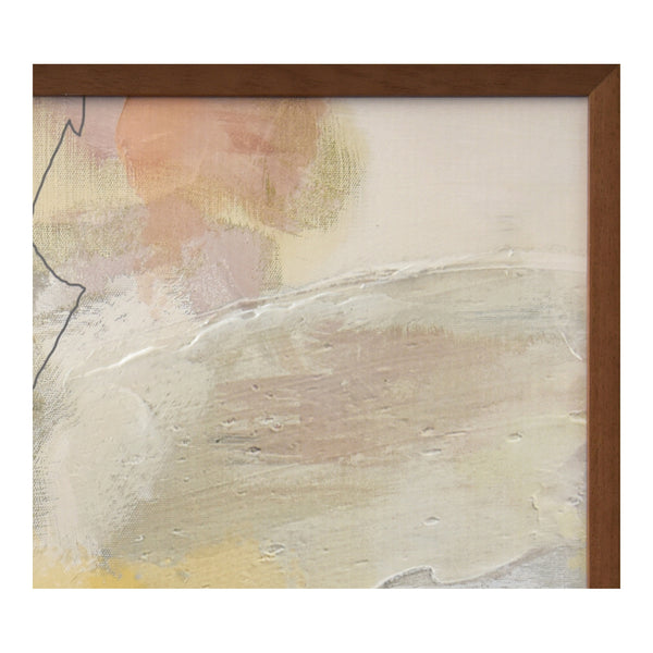 Moe's Serendipity Framed Multicolor Painting