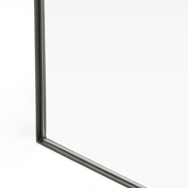 Bellvue Floor Mirror - Rustic Black