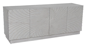 Cavalier Mahogany and Veneer Sideboard in White Wash Finish