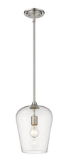 Joliet 1 Light Pendant in Brushed Nickel Finish
