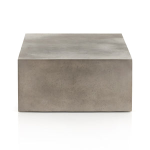 Faro Coffee Table In Dark Grey Concrete