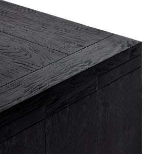 Warby Sideboard in Worn Black Oak