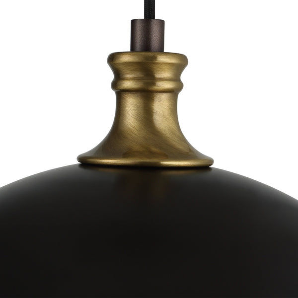 Placuna 1 Light Bronze Pendant