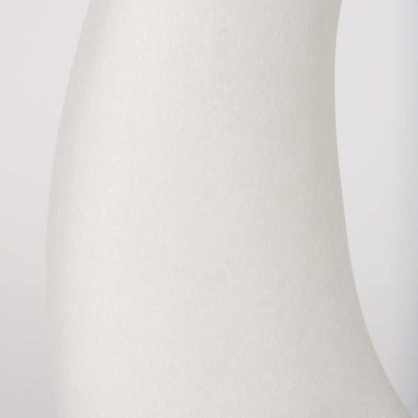 Tao 20.0L x 20.0W x 33.0H Cream Base W/White Shade Table Lamp