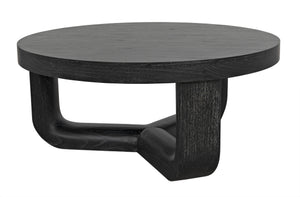 Joel Coffee Table, Cinder Black