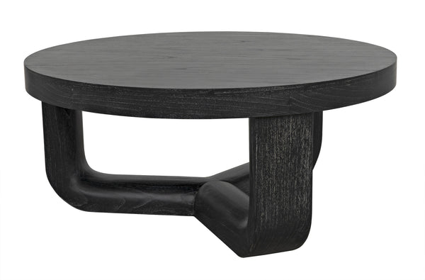 Joel Coffee Table, Cinder Black