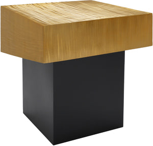 Glenn End Table In Gold