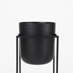 Bumble (Set of 2) 12L x 12W x 32H Black Plant Stands