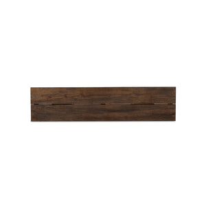 Atlas Console Table in Smoked Alder'