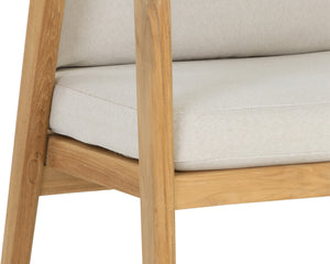 CORALINE DINING ARMCHAIR - PALAZZO CREAM