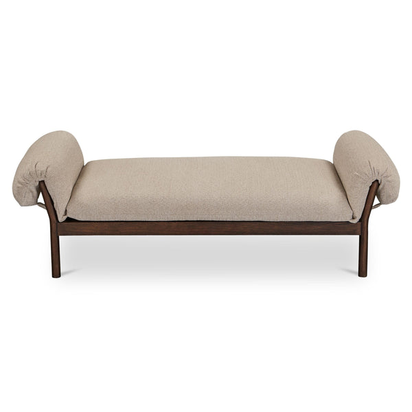 Cardero Daybed with Spindle Detailing in Beige