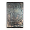 Acid Wash Floor Mirror In Iron Matte Black