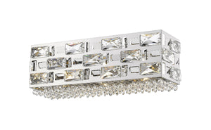 Aludra 3 Light Vanity  in Chrome Finish