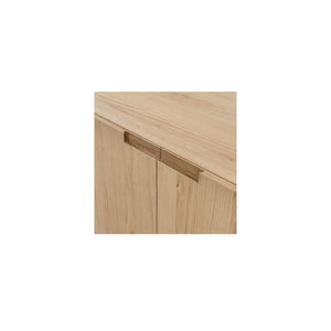 Madison Sideboard Natural with Carved Handle