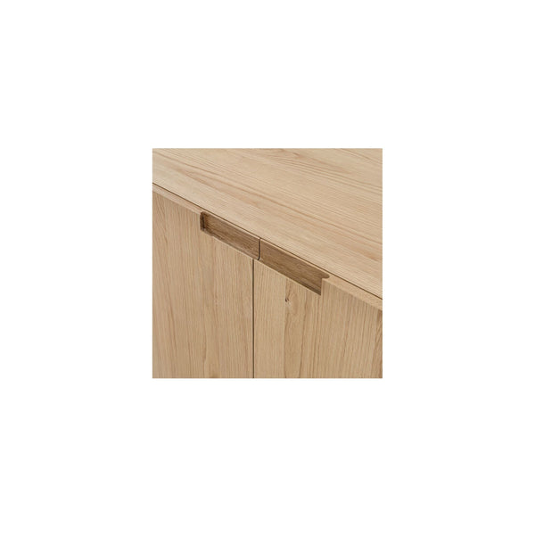 Madison Sideboard Natural with Carved Handle