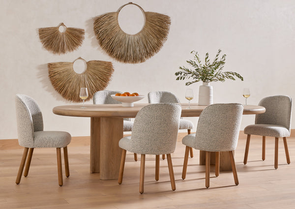 Jaylen Extension Dining Table In Yucca Oak