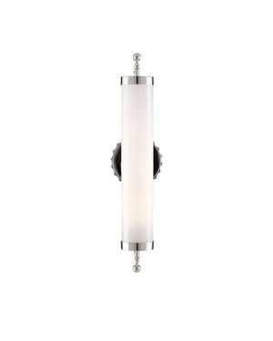 Latimer Nickel Wall Sconce In Polished Nickel