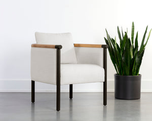 WILDER LOUNGE CHAIR - HEATHER IVORY TWEED