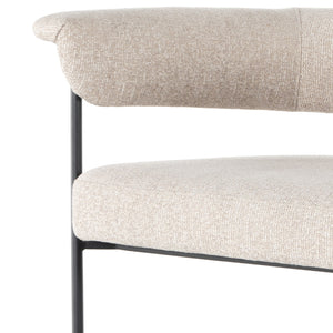 Carrie Dining Chair In Light Camel