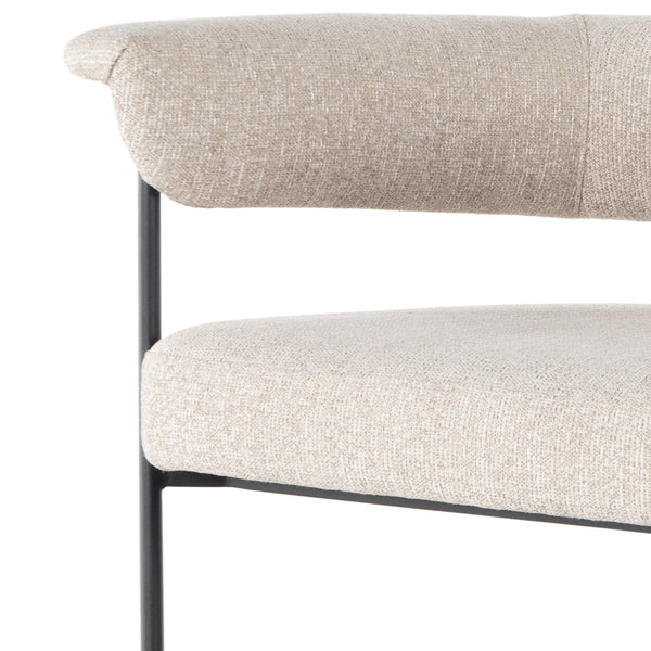 Carrie Dining Chair In Light Camel