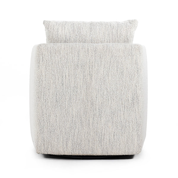 Whittaker Swivel Chair In Merino Cotton