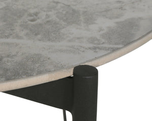 AMALFI COFFEE TABLE - SMALL - GREY
