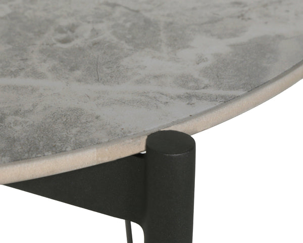 AMALFI COFFEE TABLE - SMALL - GREY