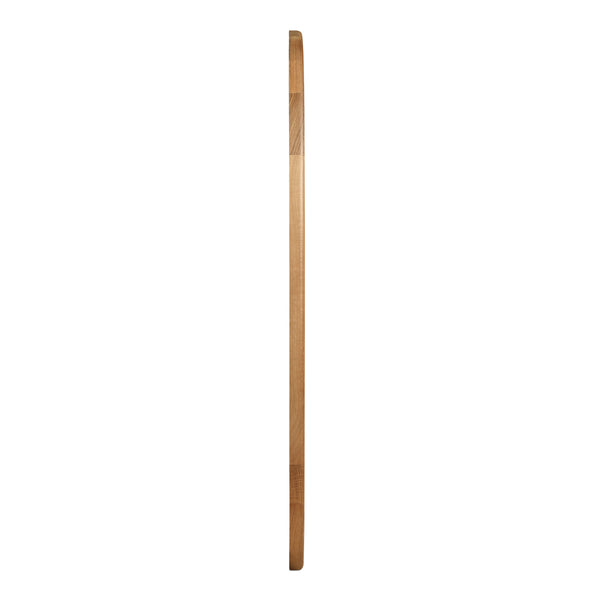 Moe's Alcott Oval Mirror in Oak Finish