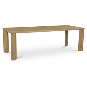 Segment Dining Table Wood Large in Heritage Brown