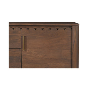 Wiley 3 Drawer Sideboard in Vintage Brown