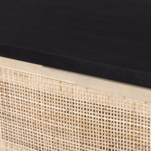 Sydney 9 Drawer Dresser In Black Wash