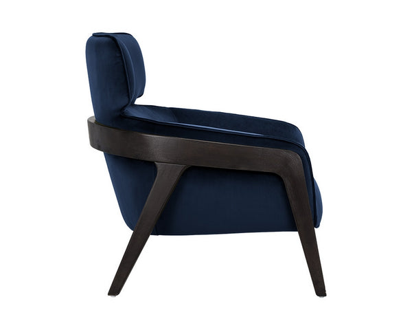 Maximus Armchair - Metropolis Blue