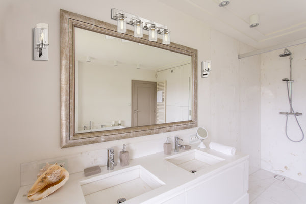 Savannah 4 Light Vanity in Chrome Finish